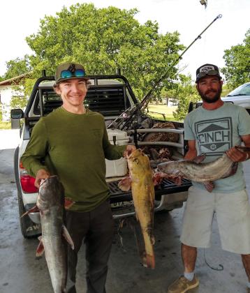 Good fishing Sunday morning for locals - fishing at its best; photo by Carolyn Boswell-Preece