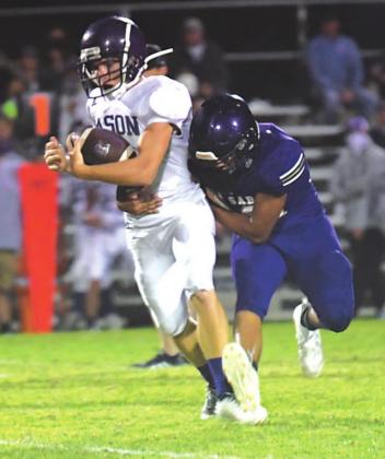 Thursday night action from San Saba JV and Junior High/Mason games