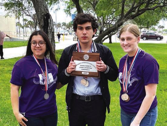 Literary Criticism Team - SILVER MEDALISTS (Leia Kilman, Alejandro Parra - SILVER Medalist &amp;amp; State Qualifier, Delaney Ellis. Not pictured Keely Pham) Coached by Elizabeth Chambers