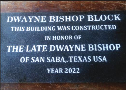 Dwayne Bishop Building completed in Uganda