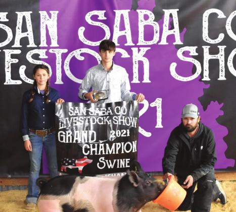 2021 San Saba County Stock Show Results