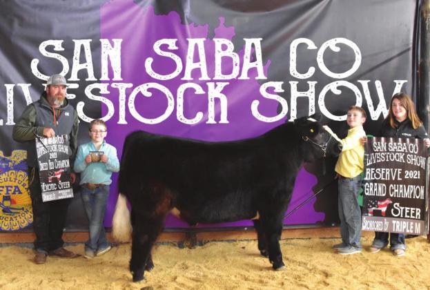 2021 San Saba County Stock Show Results