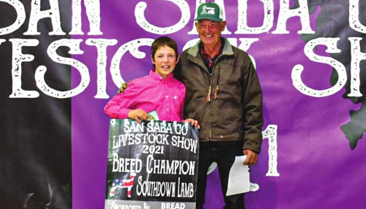 2021 San Saba County Stock Show Results