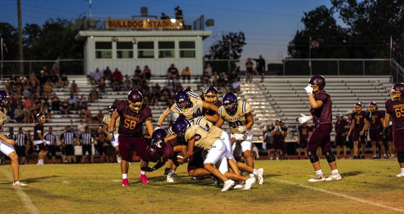 Scrimmage against Thorndale, August 13, 2026 Photo courtesy of @1916Athletics