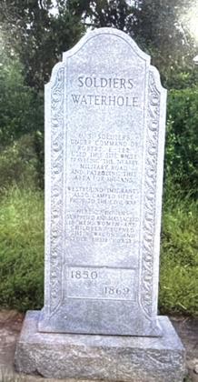 Soldier’s Waterhole Landmark Courtesy of Sue Ransom
