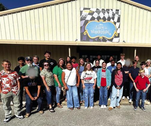 The Cherokee Home for Children kids and staff visited the Fredericksburg Theater.