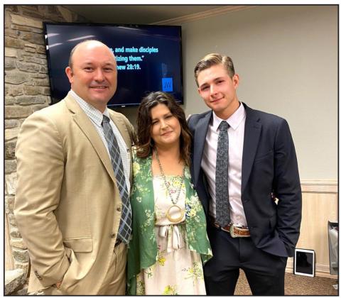 The Browning family used to meet in person at the Kingdom Hall in Llano, but transitioned to virtual meetings in late February 2020. San Saba residents are invited to connect to a virtual event held by the Llano Congregation on March 27th. Courtesy photo.