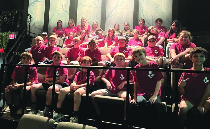 Cherokee Elementary 3-5th graders at 'Into the Woods Jr.' Courtesy of Kari Owen