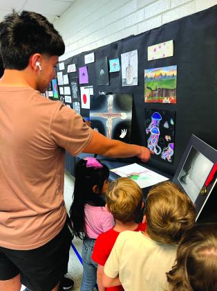 San Saba High School Student Art Show