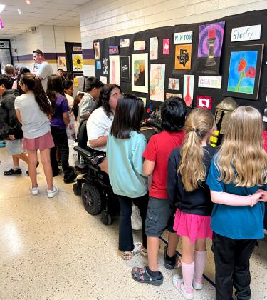 San Saba High School Student Art Show