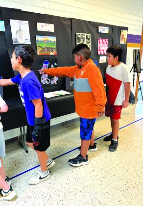 San Saba High School Student Art Show