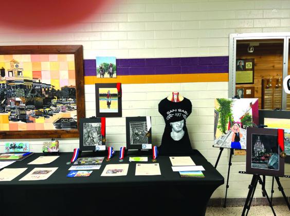 San Saba High School Student Art Show