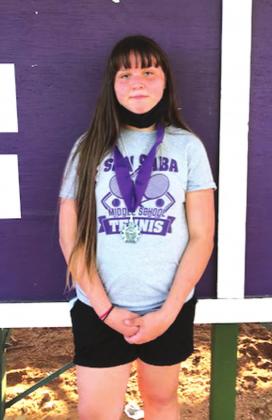 San Saba Tennis Teams perform well at Mason Tournament