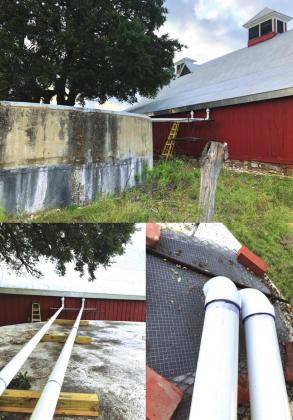 Menard ranch invites Hickory UWCD to view new rainwater harvesting system