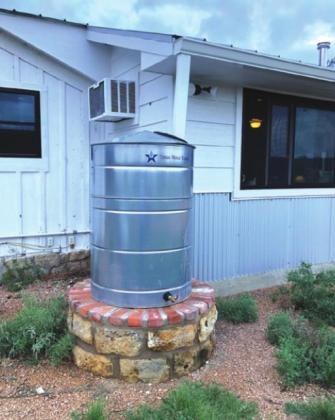 Menard ranch invites Hickory UWCD to view new rainwater harvesting system