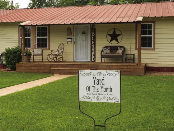 SSGC names Yard of the Month