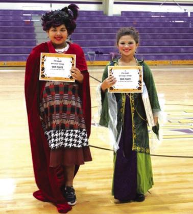 5th Grade 3rd Place Group - The Sanderson Sisters - Anayeli Ferrar, Kacyn Loth