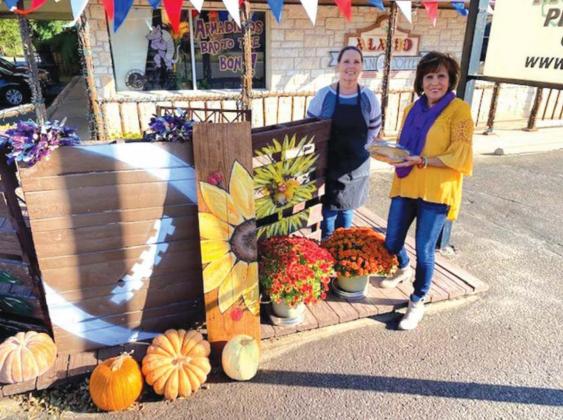 Second Place – Alamo Pecan: (Left) Misty Long and Dora Miller