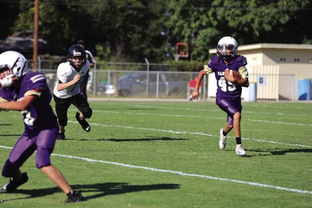 #45 Gustavo Rivera in last week’s game against Hamilton.