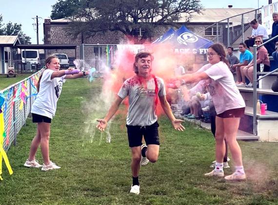 Weston Woolsey, 1st place finisher at the Color Run Weston Woolsey Courtesy of Kaci Morrison