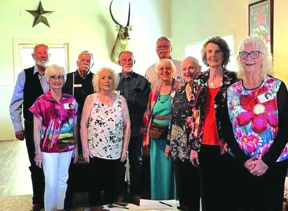 Richland Springs HS 60th Reunion attendees