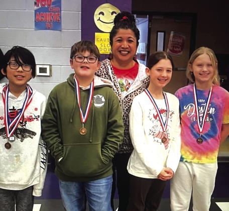 More San Saba Elementary UIL participants