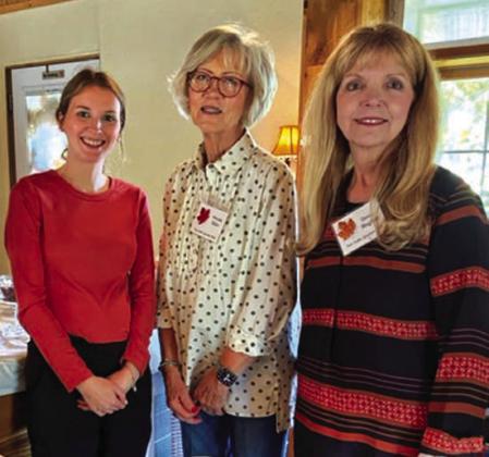 Hostesses: (l-r) McKinley Armstrong, Rhonda Killion, Denise Mayfield