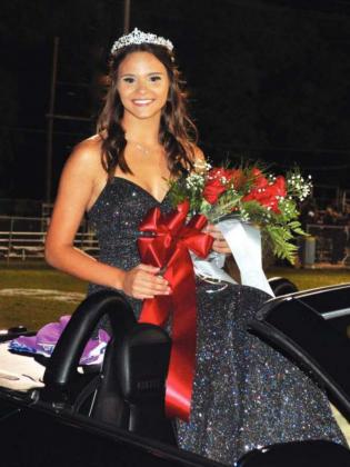 SAN SABA’S 2020 HOMECOMING QUEEN Senior - Courtnee Cash