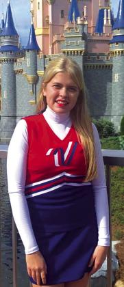 Taylor Randolph at the All American Cheer event at Disney Courtesy of Cheer Parents