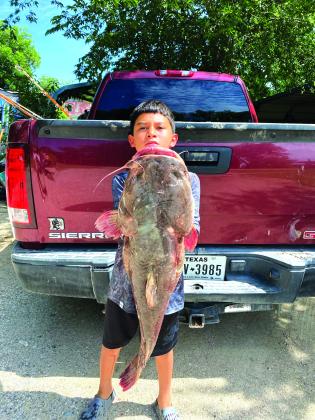 Santiago and his catfish!