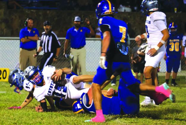 #15 Evan Deeds (with the ball in hand)