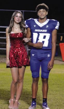 Sophomore Duchess Ella Owen and Duke Alex Peterson