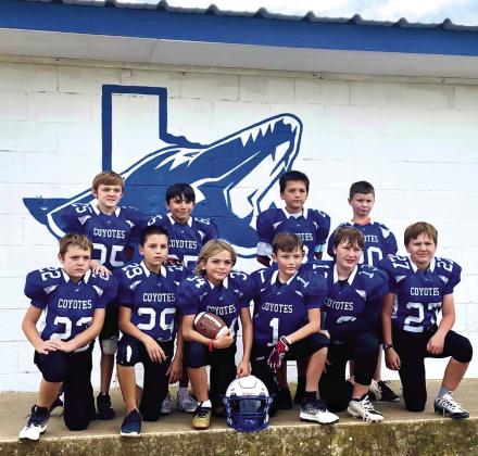 Players: Angel Cervantes, Kevin Cervantes, Cutler Gray, George Gross, Cope Gossett, Levi Hughbanks, William Oldham, Kayden Pierce, Joseph Usery, and Riot Leon. Their coaches are Jeremy Leon, Manuel Gamboa, and Michael Usery