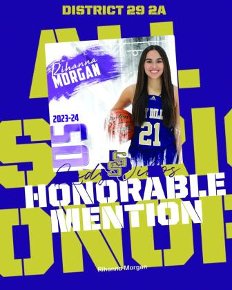 San Saba Lady Dillos District 29 Individual Honors