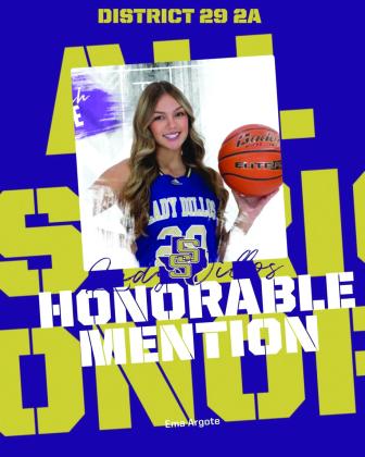 San Saba Lady Dillos District 29 Individual Honors