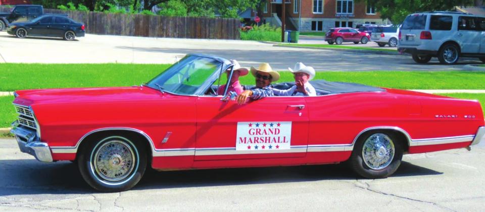 Grand Marshal of San Saba’s Rodeo Parade