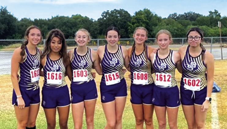 Cinzlea Stanton - SR, Kelyn Yanez - JR, Landry Eudy - SO, Raylee Wood - SO, Caitlyn Mays - JR, Kloey Smith - FR, Emily Estrada - JR / Courtesy of Melissa Devine