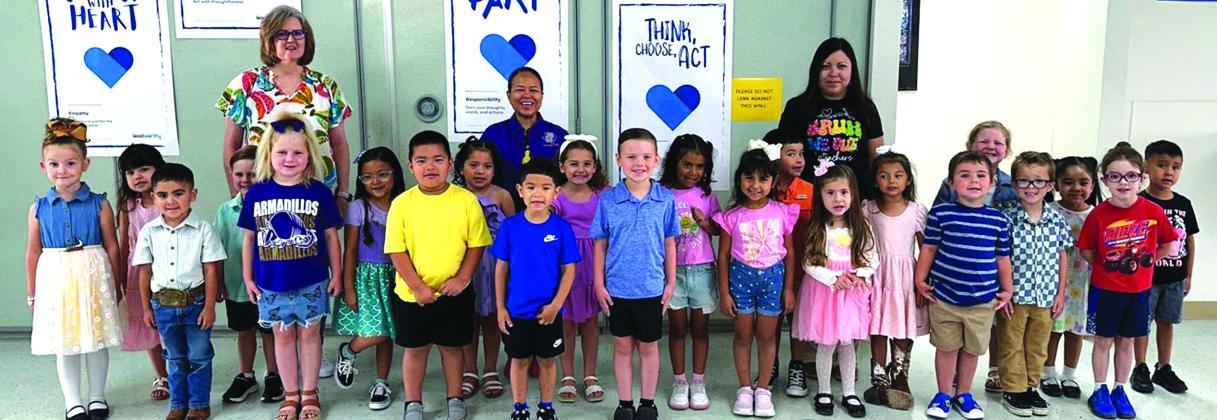 SSES Pre-Kindergarten Students and Teachers