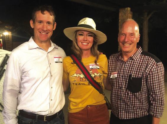 Pictured (l to r): J. W. Havel (YoungLife Metro Director of San Marcos Area), Brooke Bagley (San Saba County YoungLife Director), and J. C. Bowban (YoungLife Director of Small Town Initiatives)