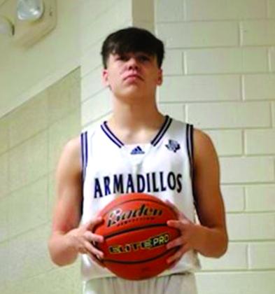Ethan Gonzales, Senior- San Saba Varsity Basketball Courtesy of Mindy Sebastian