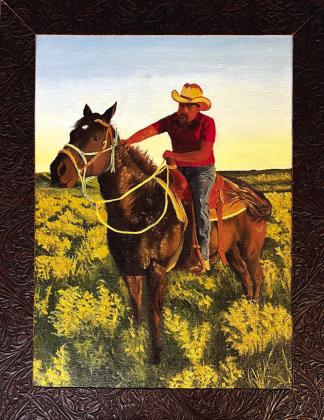 First Place - “El Vaquero” by Andrea Rodriguez, San Saba High School