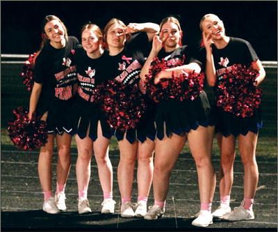 HS Lady Coyote Cheerleaders