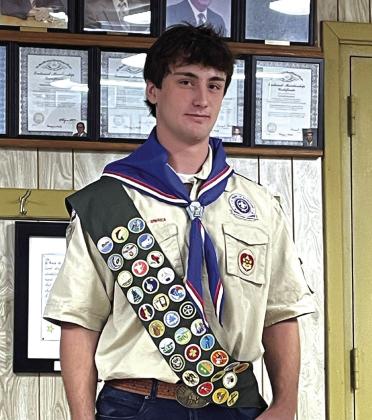 Jefferson Stencil Earns Eagle Scout Award!