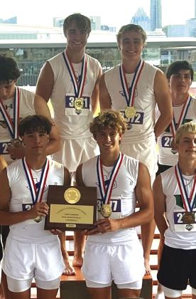 4x1 3rd place and 4x2 1st place: Top L-R: Ethan Deeds and Evan Deeds' Bottom L-R: Cohen Ethridge and Layne Ward.