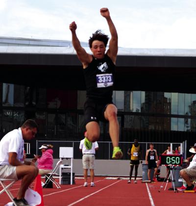 Cohen Ethridge-- long jump 2nd place