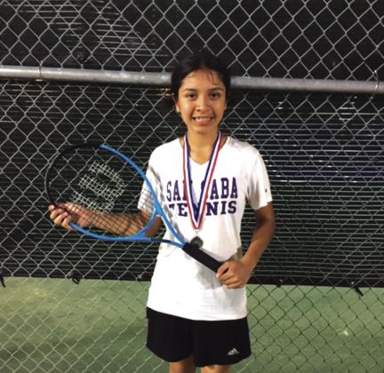 Josselin Rojas - Second Place 7th Grade Girls Singles