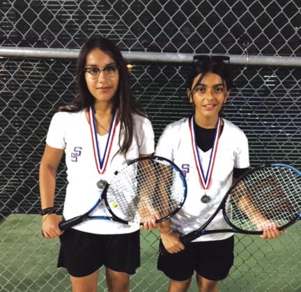 Mariana Macedo &amp;amp; Mia Davila -Second Place in Girls Doubles