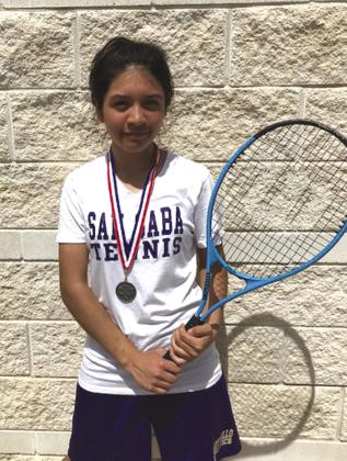 Josselyn Rojas 2nd Place 7th Grade Girls Singles