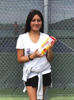 Marlane Rodriguez Consolation Winner 8th Grade Girls Singles