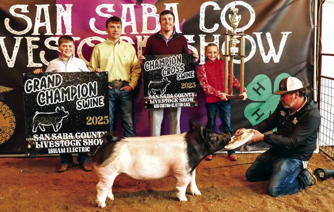 Grand Champion Swine - Jack Stewardson